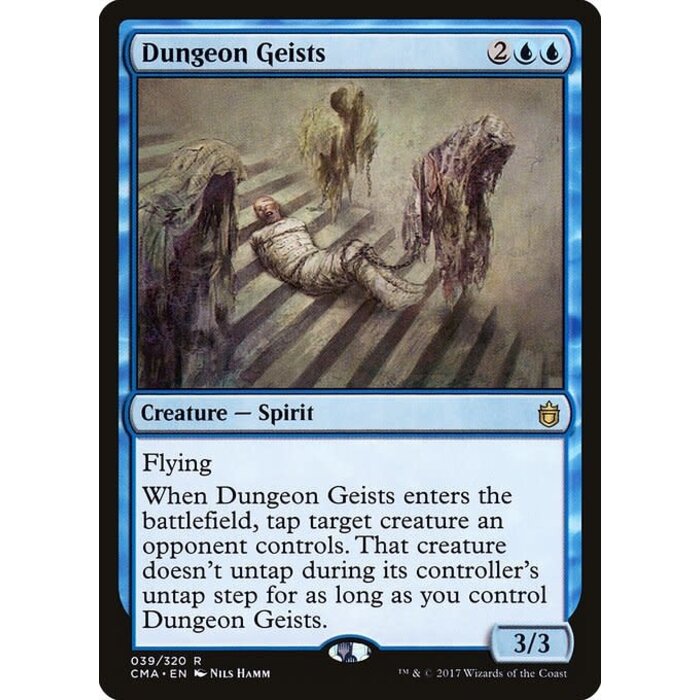 Magic: The Gathering Dungeon Geists (039) Moderately Played