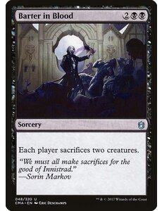 Magic: The Gathering Barter in Blood (048) Moderately Played