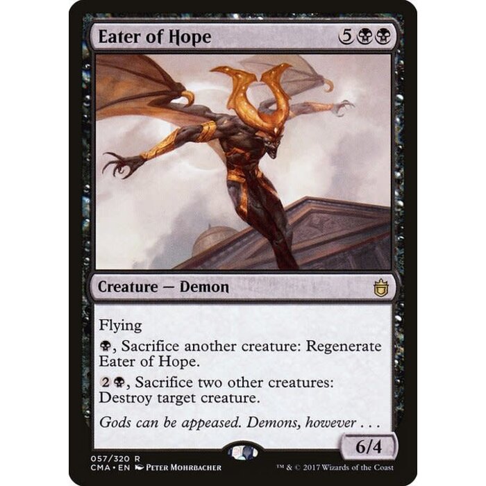 Magic: The Gathering Eater of Hope (057) Moderately Played