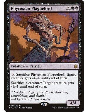 Magic: The Gathering Phyrexian Plaguelord (061) Moderately Played