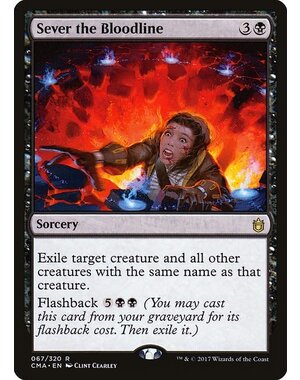 Magic: The Gathering Sever the Bloodline (067) Moderately Played