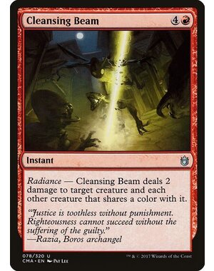 Magic: The Gathering Cleansing Beam (078) Moderately Played