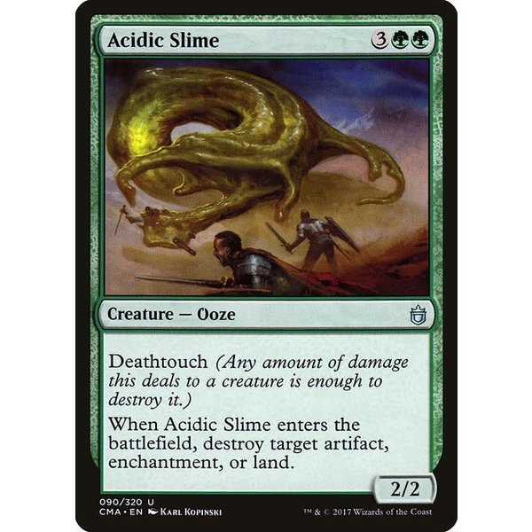 Magic: The Gathering Acidic Slime (090) Moderately Played