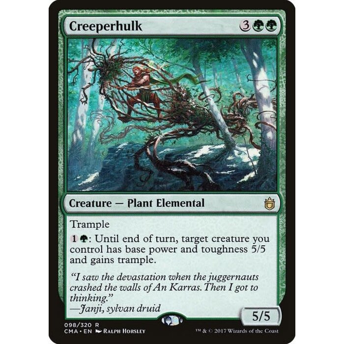 Magic: The Gathering Creeperhulk (098) Moderately Played