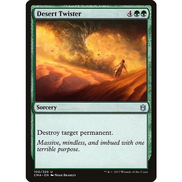 Magic: The Gathering Desert Twister (100) Moderately Played