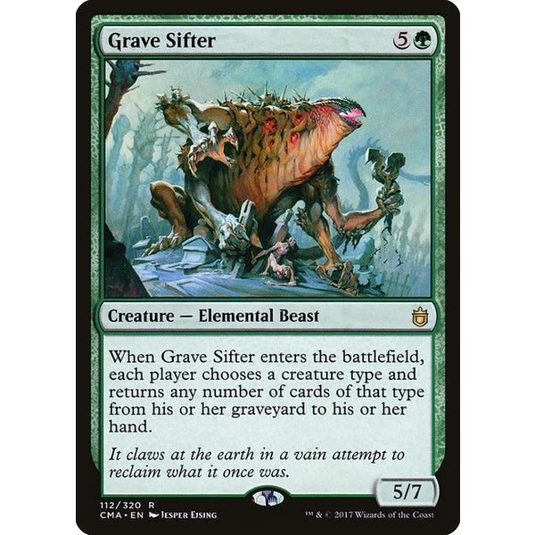 Magic: The Gathering Grave Sifter (112) Moderately Played