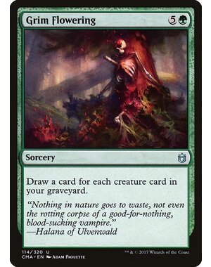Magic: The Gathering Grim Flowering (114) Moderately Played