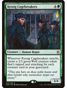 Magic: The Gathering Kessig Cagebreakers (122) Moderately Played