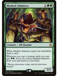 Magic: The Gathering Masked Admirers (127) Moderately Played