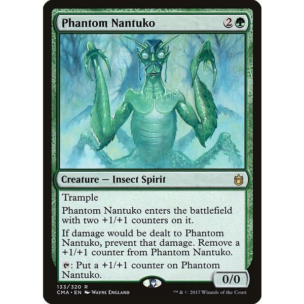 Magic: The Gathering Phantom Nantuko (133) Moderately Played