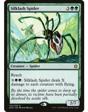 Magic: The Gathering Silklash Spider (145) Moderately Played