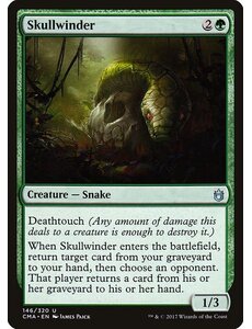 Magic: The Gathering Skullwinder (146) Moderately Played