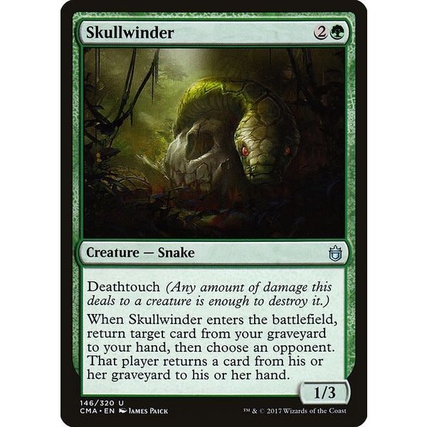 Magic: The Gathering Skullwinder (146) Moderately Played