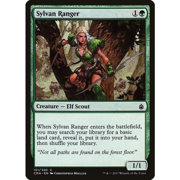 Magic: The Gathering Sylvan Ranger (151) Lightly Played