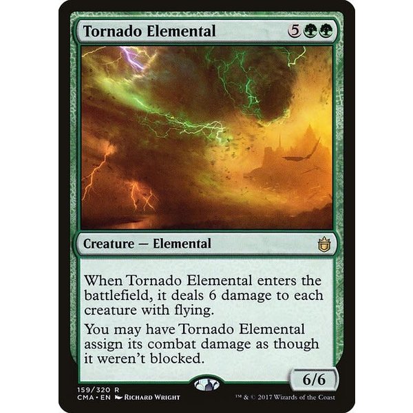 Magic: The Gathering Tornado Elemental (159) Moderately Played