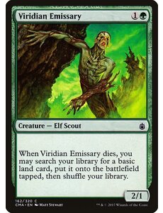 Magic: The Gathering Viridian Emissary (162) Moderately Played