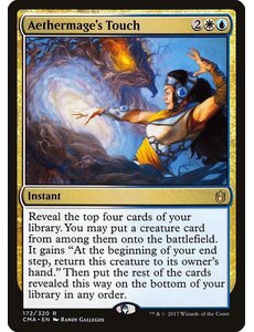Magic: The Gathering Aethermage's Touch (172) Moderately Played