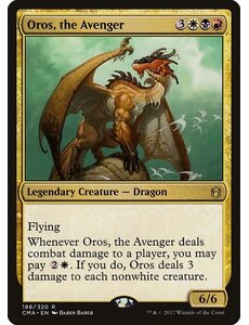 Magic: The Gathering Oros, the Avenger (188) Moderately Played