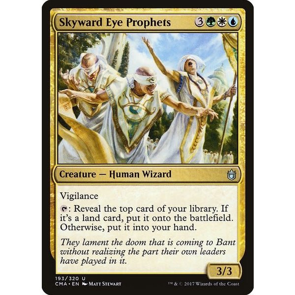 Magic: The Gathering Skyward Eye Prophets (193) Moderately Played