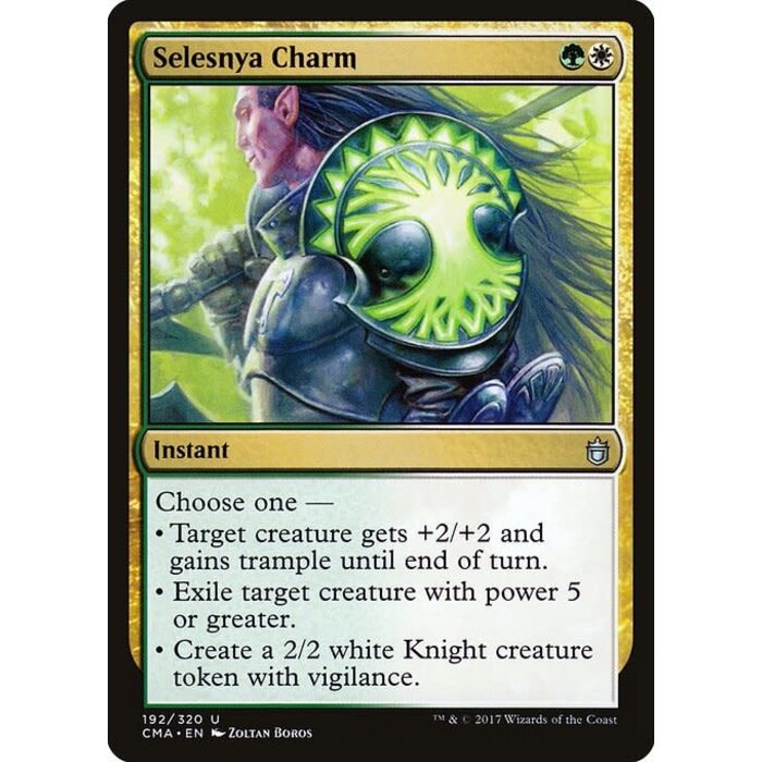 Magic: The Gathering Selesnya Charm (192) Moderately Played