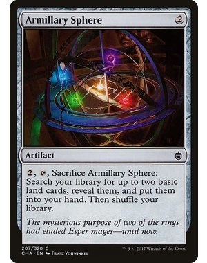 Magic: The Gathering Armillary Sphere (207) Moderately Played