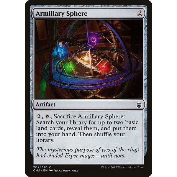 Magic: The Gathering Armillary Sphere (207) Moderately Played