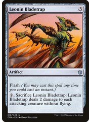 Magic: The Gathering Leonin Bladetrap (219) Moderately Played