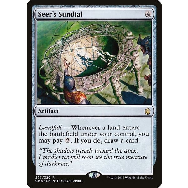Magic: The Gathering Seer's Sundial (227) Moderately Played