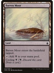Magic: The Gathering Barren Moor (242) Moderately Played