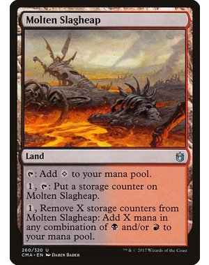 Magic: The Gathering Molten Slagheap (260) Moderately Played