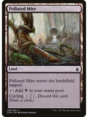 Magic: The Gathering Polluted Mire (265) Moderately Played