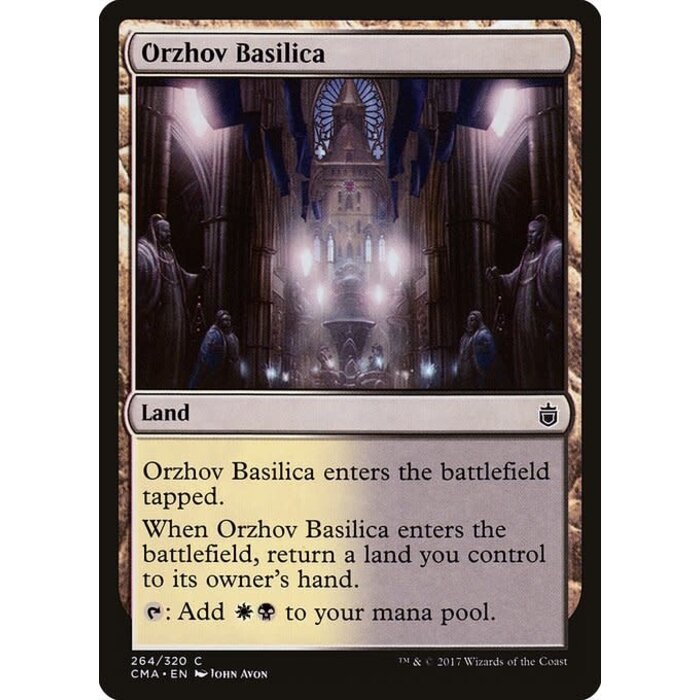 Magic: The Gathering Orzhov Basilica (264) Moderately Played