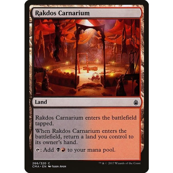 Magic: The Gathering Rakdos Carnarium (266) Moderately Played