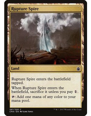Magic: The Gathering Rupture Spire (267) Moderately Played