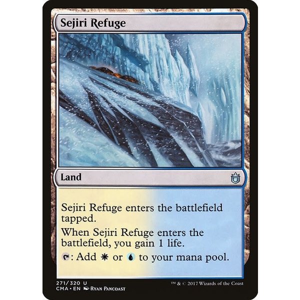 Magic: The Gathering Sejiri Refuge (271) Moderately Played
