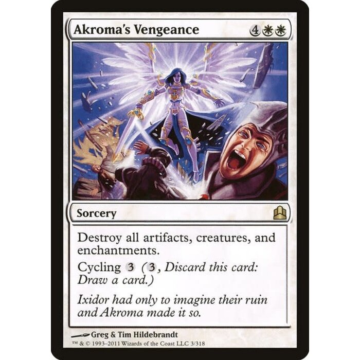 Magic: The Gathering Akroma's Vengeance (003) Moderately Played