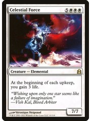 Magic: The Gathering Celestial Force (010) Moderately Played