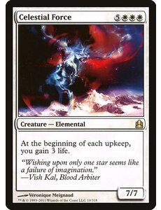 Magic: The Gathering Celestial Force (010) Moderately Played