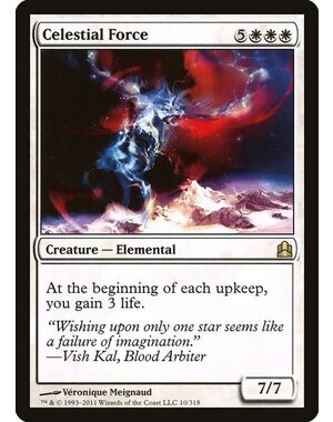 Magic: The Gathering Celestial Force (010) Moderately Played
