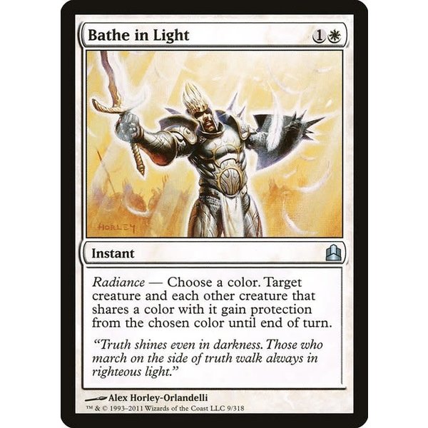 Magic: The Gathering Bathe in Light (009) Lightly Played