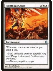 Magic: The Gathering Righteous Cause (029) Lightly Played