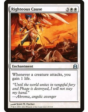 Magic: The Gathering Righteous Cause (029) Lightly Played