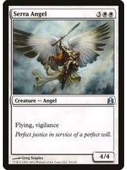 Magic: The Gathering Serra Angel (030) Lightly Played
