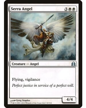 Magic: The Gathering Serra Angel (030) Lightly Played