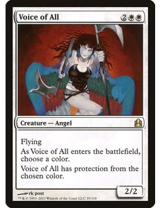 Magic: The Gathering Voice of All (035) Moderately Played