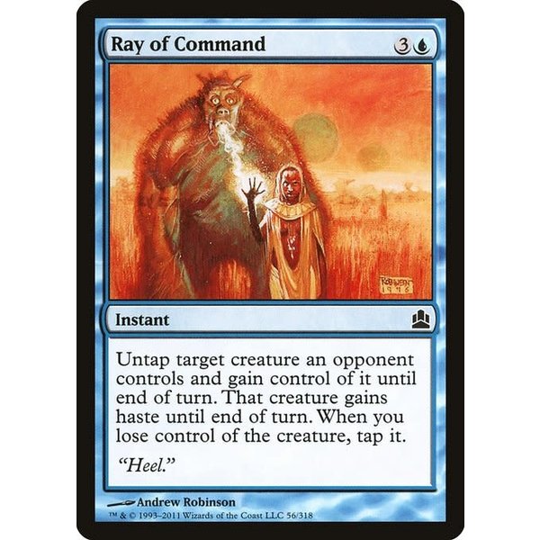 Magic: The Gathering Ray of Command (056) Lightly Played