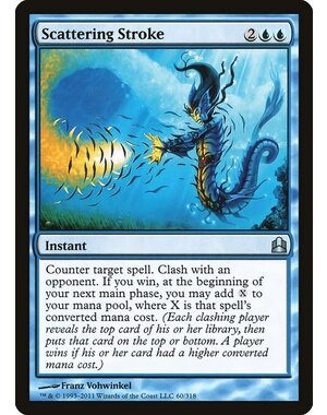 Magic: The Gathering Scattering Stroke (060) Moderately Played