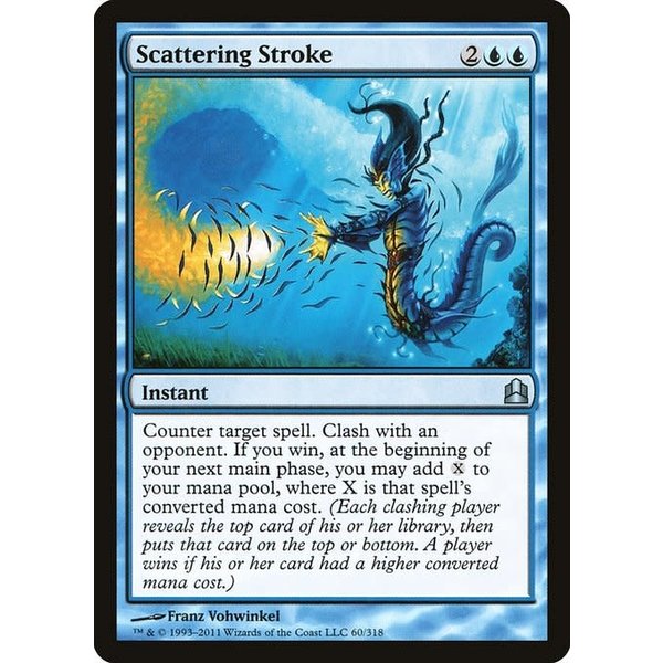 Magic: The Gathering Scattering Stroke (060) Moderately Played