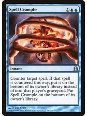 Magic: The Gathering Spell Crumple (063) Moderately Played