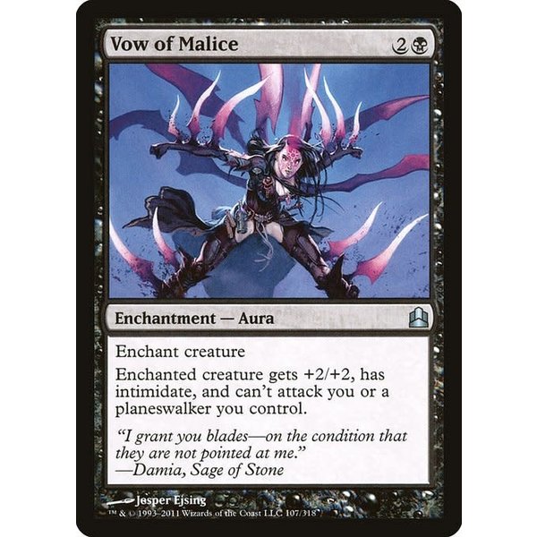 Magic: The Gathering Vow of Malice (107) Lightly Played
